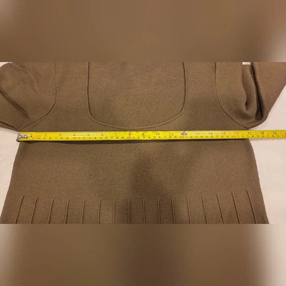 STAUD Military Green Long Sleeve Dress,Size XL. - Picture 11 of 16